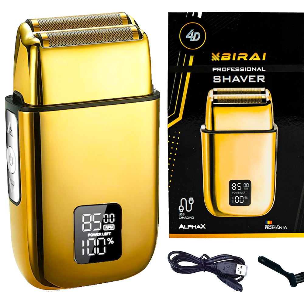Shaver auriu gold profesional BIRAI